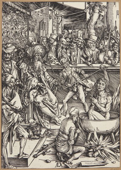 Tortura św. Jana Ewangelisty autorstwa Albrecht Dürer