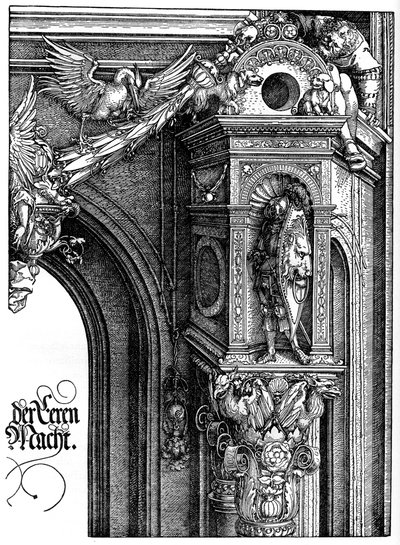 Łuk triumfalny cesarza Maksymiliana I, 1515, 1936 autorstwa Albrecht Dürer