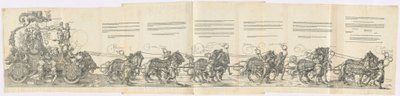 Rydwan triumfalny Maksymiliana I Wielki Wagon Triumfalny, 1523 r. wyd. łac. autorstwa Albrecht Dürer