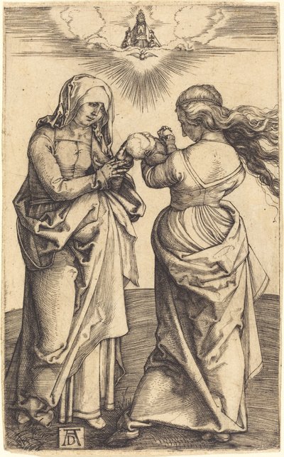 Dziewica z Dzieciątkiem ze św. Anną autorstwa Albrecht Dürer