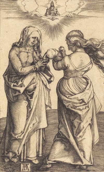 Dziewica z Dzieciątkiem ze św. 1500. autorstwa Albrecht Dürer