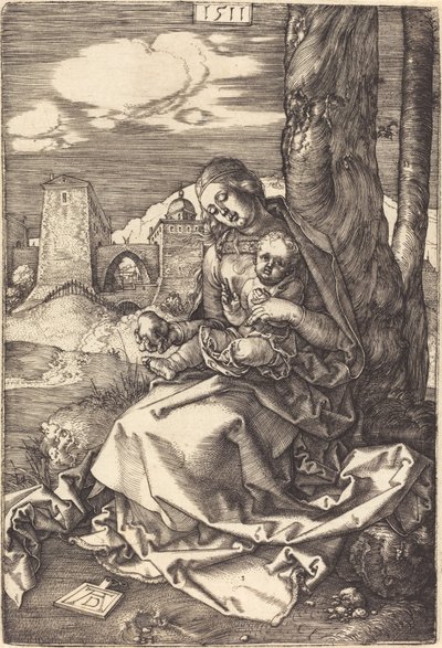 Dziewica z Dzieciątkiem z Gruszką autorstwa Albrecht Dürer