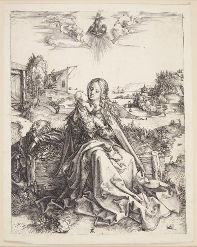 Dziewica z ważką autorstwa Albrecht Dürer