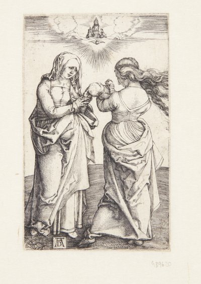 Dziewica z Dzieciątkiem i św. Anną autorstwa Albrecht Dürer