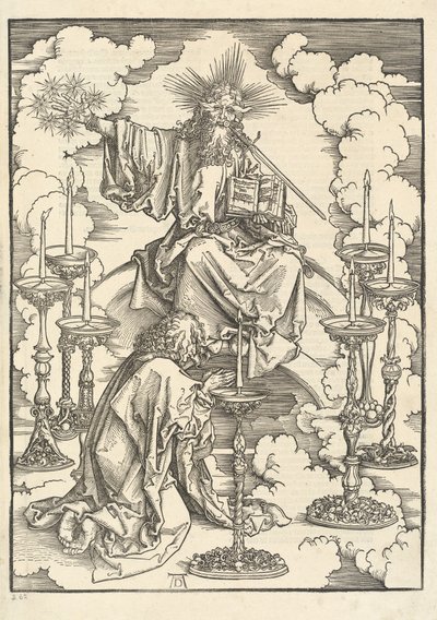 Wizja siedmiu świeczników autorstwa Albrecht Dürer