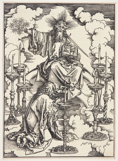 Wizja siedmiu świeczników autorstwa Albrecht Dürer