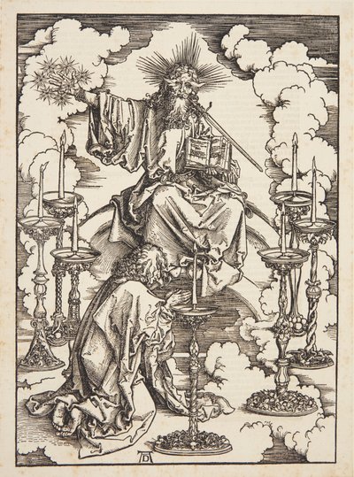 Wizja siedmiu świeczników autorstwa Albrecht Dürer