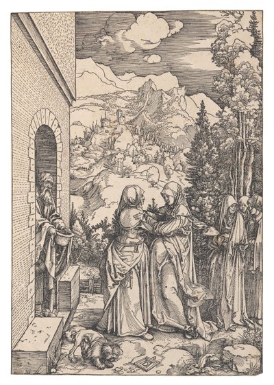 Nawiedzenie, 1503. autorstwa Albrecht Dürer