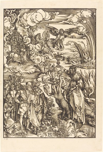 Nierządnica Babilonu autorstwa Albrecht Dürer