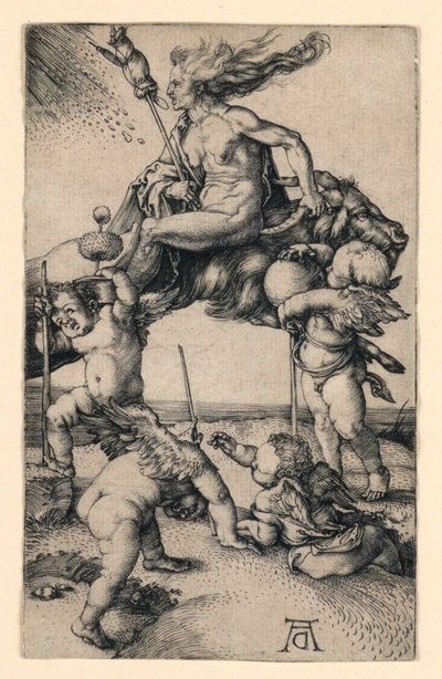 Czarownica autorstwa Albrecht Dürer
