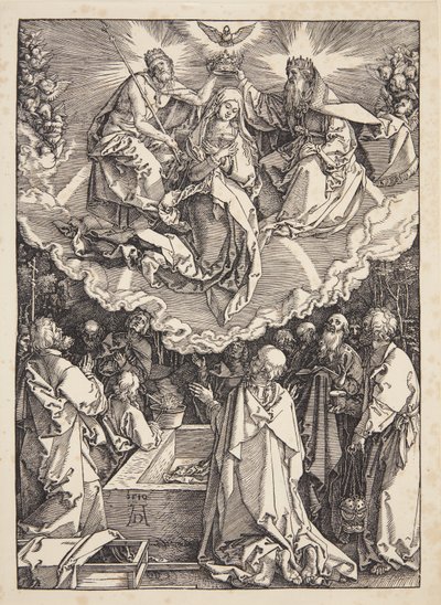 Wniebowzięcie i koronacja Matki Boskiej autorstwa Albrecht Dürer
