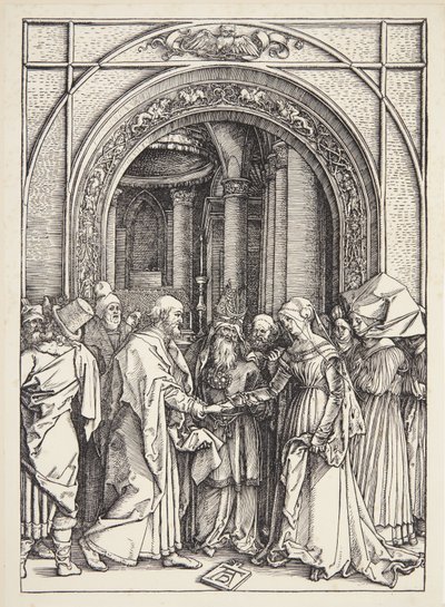 Zaręczyny Dziewicy autorstwa Albrecht Dürer