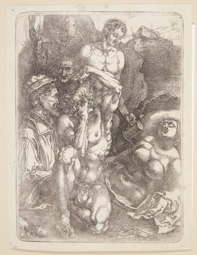 Zdesperowany człowiek autorstwa Albrecht Dürer