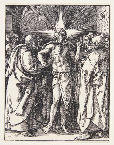 Wątpiący Tomasz autorstwa Albrecht Dürer