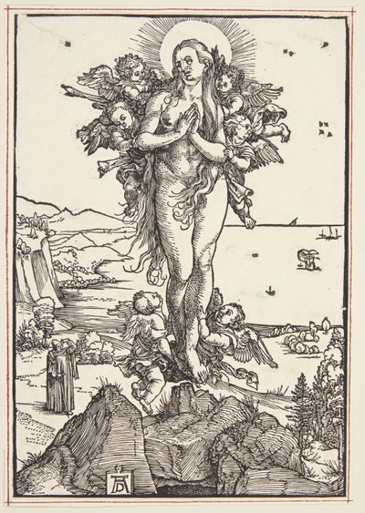 Wzniesienie św. Marii Magdaleny autorstwa Albrecht Dürer