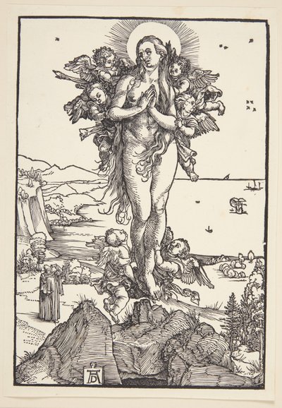Wzniesienie św. Marii Magdaleny autorstwa Albrecht Dürer