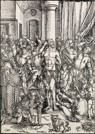Biczowanie, c149697 autorstwa Albrecht Dürer