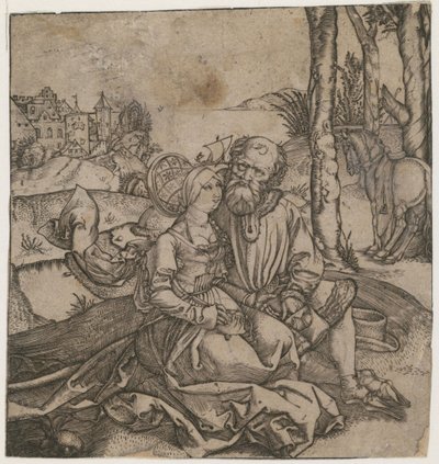Źle dobrana para, ok. 1930 r. 1495 autorstwa Albrecht Dürer