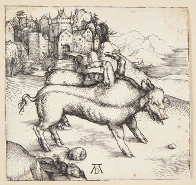 Potworna locha Landsera autorstwa Albrecht Dürer