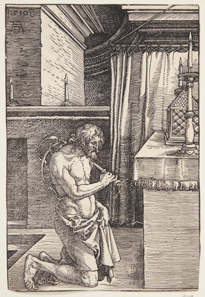 Pokutnik autorstwa Albrecht Dürer