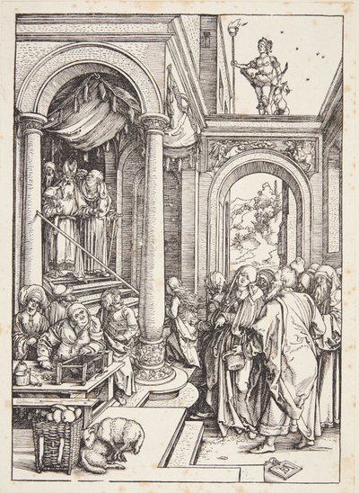 Prezentacja Matki Boskiej w świątyni autorstwa Albrecht Dürer