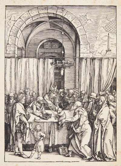 Odrzucenie ofiary Joachima autorstwa Albrecht Dürer