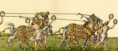 Rydwan triumfalny autorstwa Albrecht Dürer