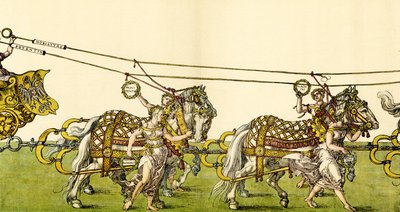 Rydwan triumfalny autorstwa Albrecht Dürer