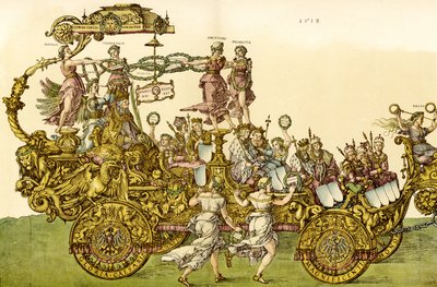 Rydwan triumfalny autorstwa Albrecht Dürer