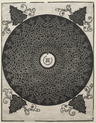 Trzeci węzeł. autorstwa Albrecht Dürer