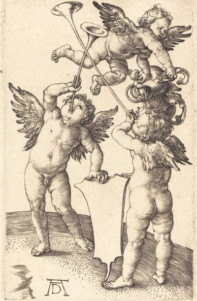 Trzy Genii, ok. 1505. autorstwa Albrecht Dürer