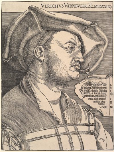 Ulrich Van Büler.n.d. autorstwa Albrecht Dürer
