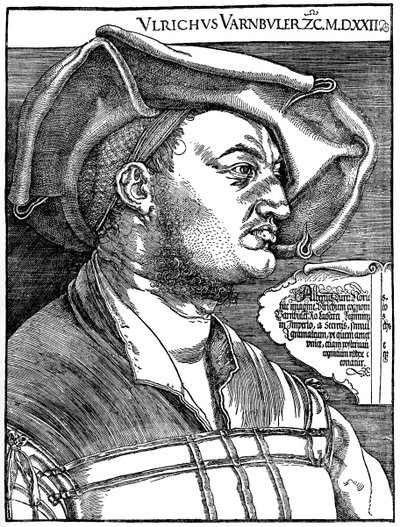 Ulrich Varnbüler, 1522, 1936 autorstwa Albrecht Dürer