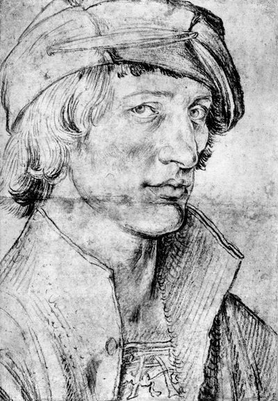 Portret nieznany, 1514, 1936 autorstwa Albrecht Dürer