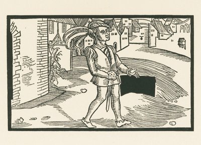 Aeschinus, ok. 1492-93 (drzeworyt) autorstwa Albrecht Dürer or Duerer