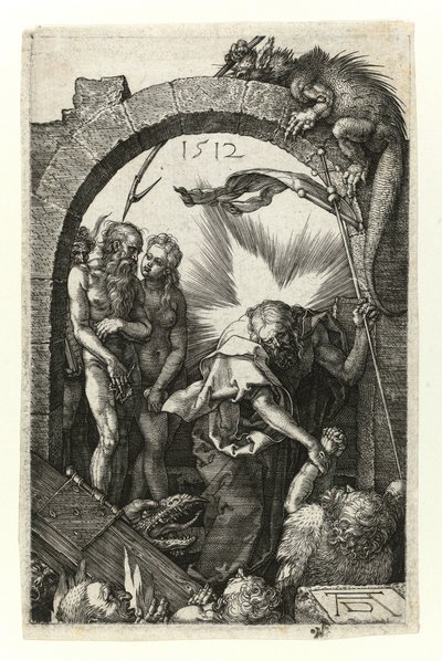 Chrystus w Limbo (z Adamem i Ewą) autorstwa Albrecht Dürer