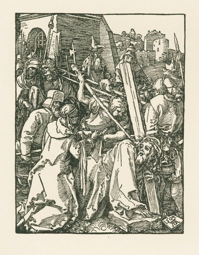 Chrystus niosący krzyż autorstwa Albrecht Dürer or Duerer