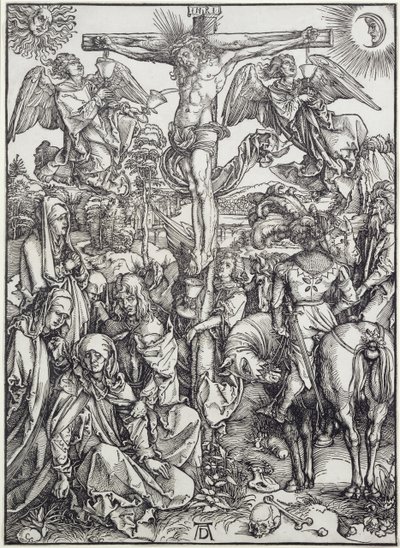 Chrystus na krzyżu (Wielka Męka) (rycina) autorstwa Albrecht Dürer