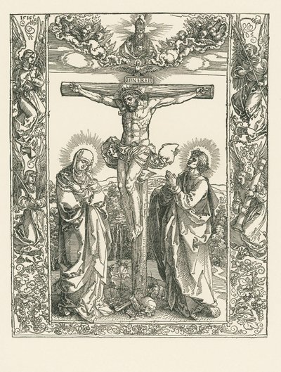 Chrystus na krzyżu autorstwa Albrecht Dürer or Duerer