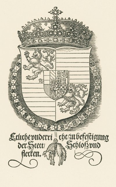 Herb Ferdynanda I, króla Czech i Węgier autorstwa Albrecht Dürer or Duerer