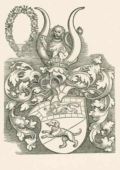 Herb Lorenza Staibera autorstwa Albrecht Dürer or Duerer
