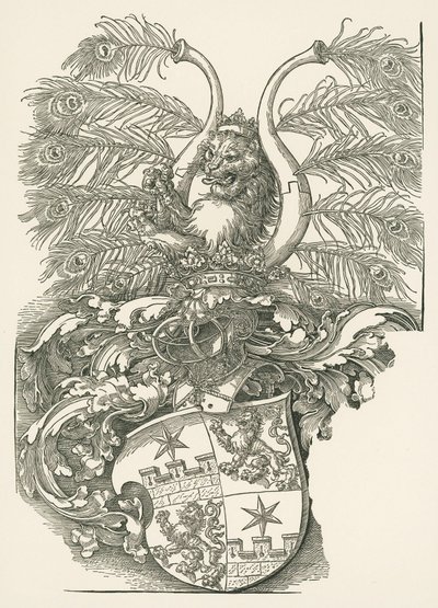 Herb Roggendorfu autorstwa Albrecht Dürer or Duerer