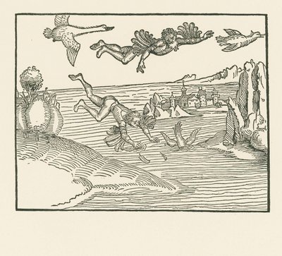 Dedal i Ikar autorstwa Albrecht Dürer or Duerer