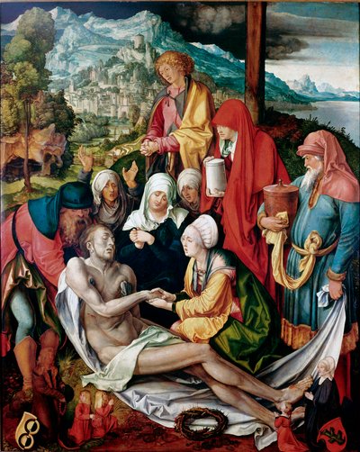 Osadzanie Obraz Albrechta Durera (1471-1528) 1500 ok. Ciemny. 151x121 cm Monachium, Stara Pinakoteka autorstwa Albrecht Dürer