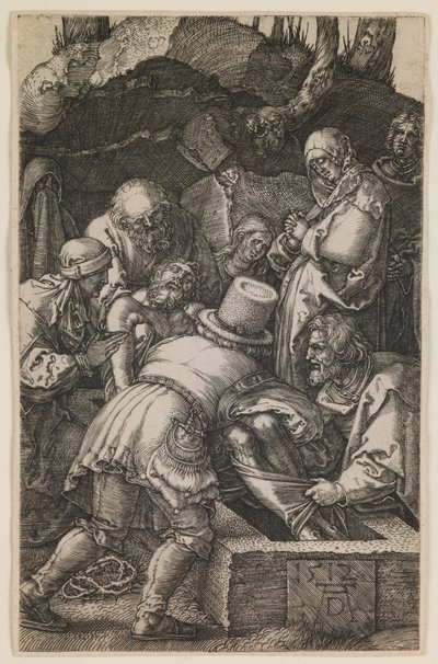 Depozycja, z serii "Mała pasja" autorstwa Albrecht Dürer or Duerer