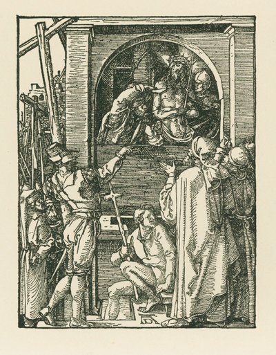 Ecce Homo, ok. 1509 (drzeworyt) autorstwa Albrecht Dürer or Duerer