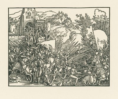 Holofernes walczący z Żydami autorstwa Albrecht Dürer or Duerer
