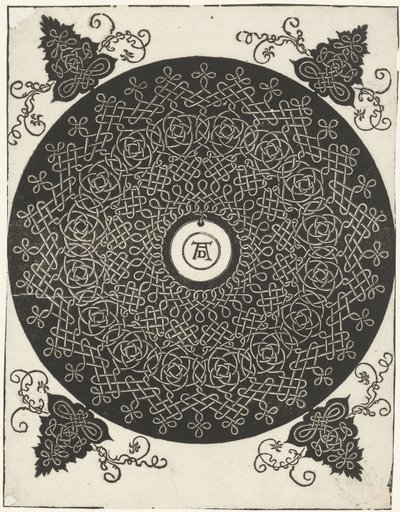 Koronkowy projekt autorstwa Albrecht Dürer or Duerer
