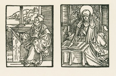 Magister Matthias, kanonik Linkoeping i świętej Birgitty autorstwa Albrecht Dürer or Duerer