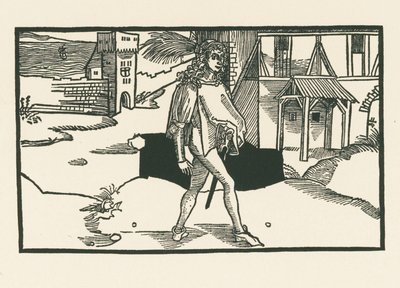Phaedria, ok. 1492-93 (drzeworyt) autorstwa Albrecht Dürer or Duerer